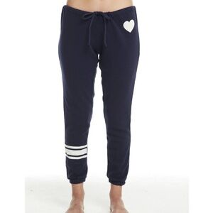 NWT Chaser Navy Love sweatpants - M